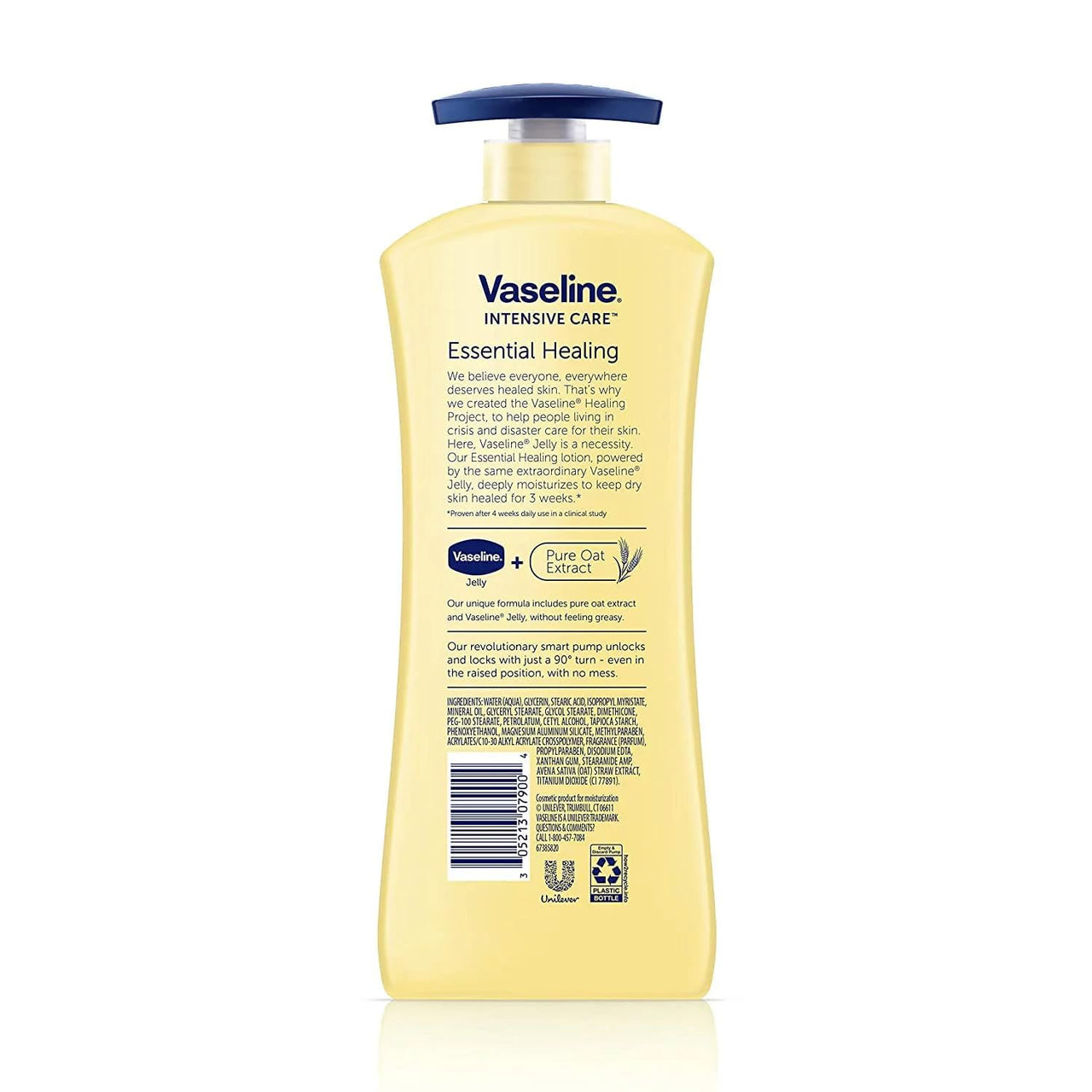 Vaseline Body Lotion, 600ml (Essential Healing)