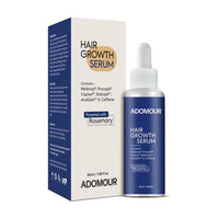 Adomour Hair Growth Serum with Rosemary, Redensyl, Procapil, Strengthens Hair Roots & Improves Hair Density | Hair regrowth & Hair fall control serum for Men & Women | Natural DHT Blocker | 50ml