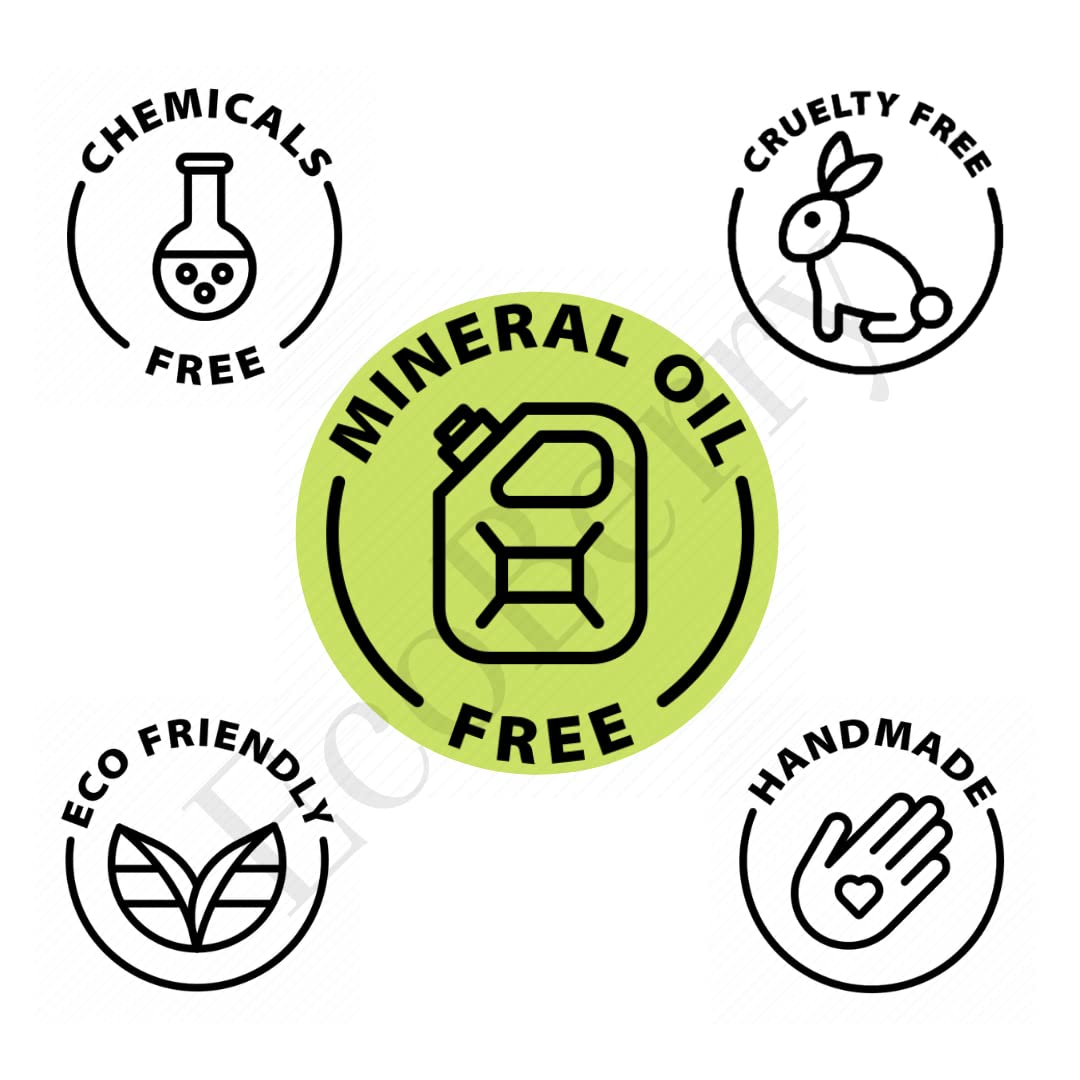 EcoBerry Bhringraj Curry Leaves Indian Gooseberry Hair Darkening Oil | 100% Natural, Organic & Vegan | Strengthens Hair, Reduces Breakage, Dandruff & Dry Scalp | Chemical-Free, Alcohol-Free, Paraben-Free | 100ml