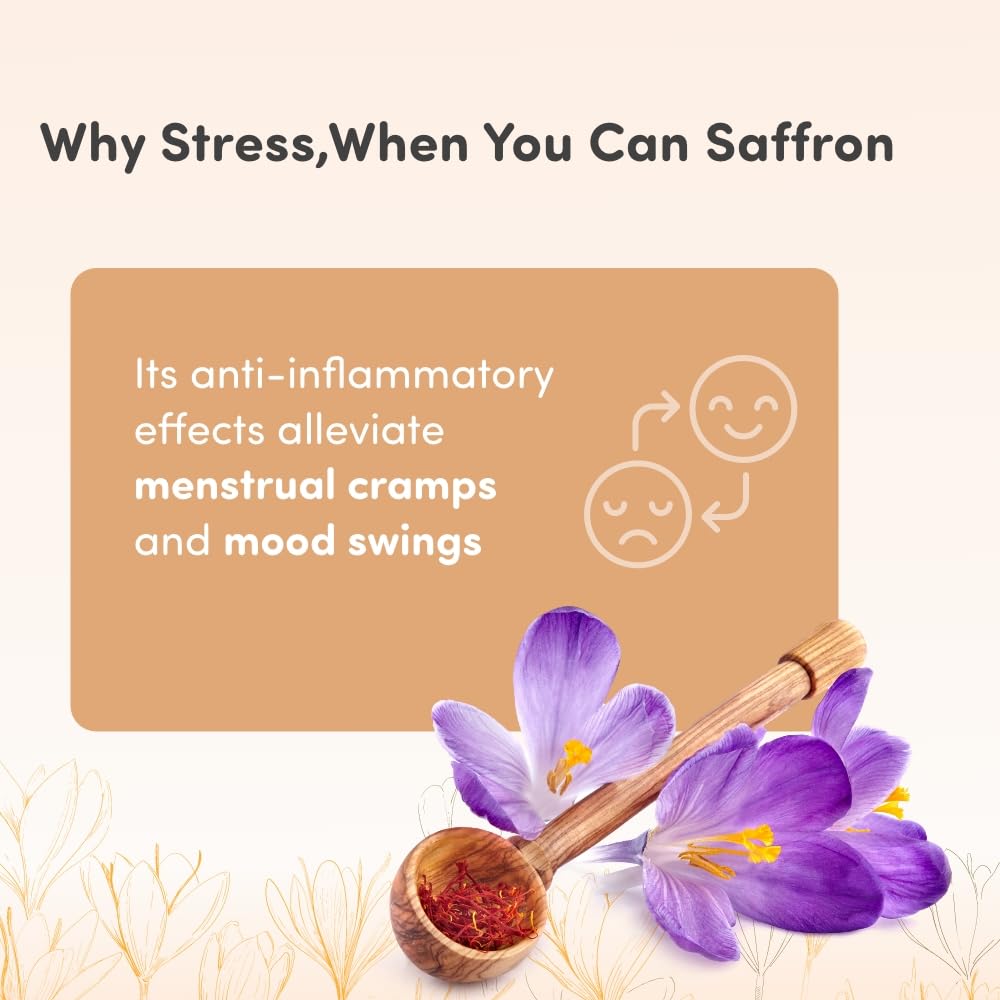 Mylo Pure Saffron For Pregnant Women (Kesar)|Improves Digestion|Reduces Pain & Cramps|Improves Sleep|Clinically Tested,2 Grams