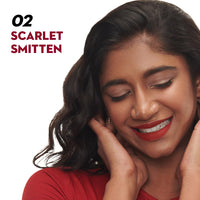 SUGAR Cosmetics LA LA Love Matte Liquid Lipstick | Lasts 18Hrs | Transferproof & Waterproof - 02 Scarlet Smitten