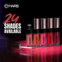 MARS Popstar Drying Liquid Mousse Lipstick for Women with Matte Finish | Lightweight and Non-Sticky Formula | Up to 12 Hour Long Lasting | Transferproof & Waterproof (6.0ml) (03-Chorus Girl)