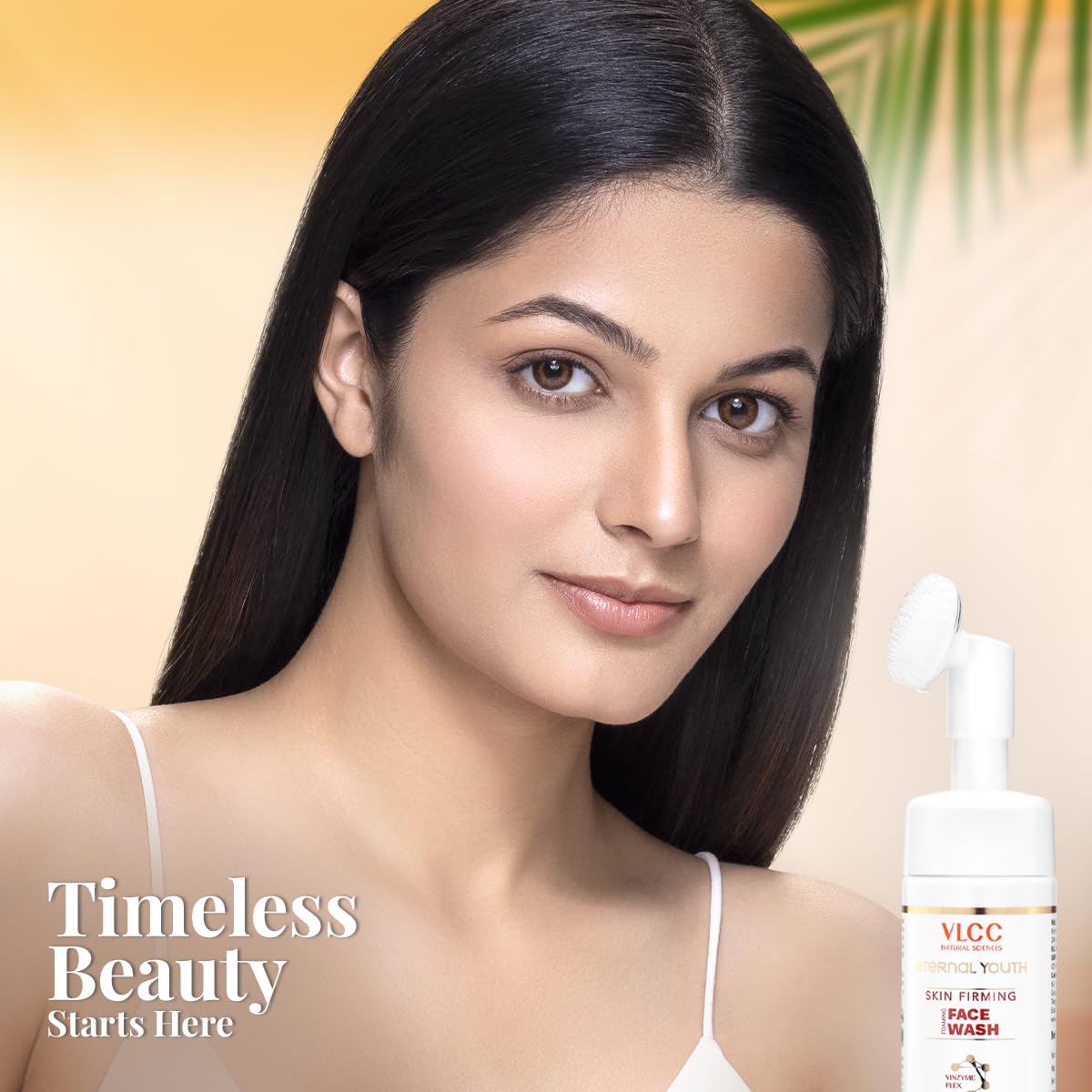 VLCC Eternal Youth Skin Firming Face Wash - 100ml | Pore Cleansing & Detoxifying | With Vinzyme Plex, Vitamin E & Aloe Vera | Helps Soothe & Repair Skin | Helps Control Acne & Remove Dead Skin.