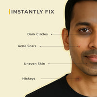 Rise for Men Concealer Tool | Covers Spots, Dark Circles, Acne Scars, & Hickeys Instantly | SPF 30 & Vitamin E | Available in 4 Shades (Light)