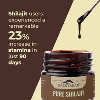 Rasayanam Pure Original Himalayan Shilajit/Shilajeet Resin 20g | Improve Strength & stamina for men & women | 4X Concentrated formula, Stronger Than Pills & Capsules