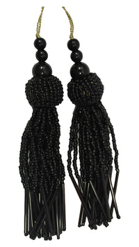 Trendy and Ethnic Acrylic Pearls Tassel Women's  Ethnic Work Hanging Latkan for Sareepallu Blouse Dupatta Lehenga (Set of 1 Pairs)