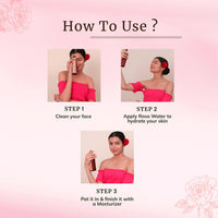 Mellow Herbal Rose Water Spray | 100% Pure Steam-Distilled Gulab Jal | Natural Toner & Hydrating Mist for Glowing Skin | Alcohol-Free, Paraben-Free & Ayush Certified | 200ml