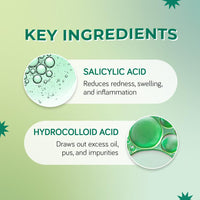 Moody Acnexpert Pimple Patches For Face With Salicylic Acid (0.5%), Hydrocolloid & Green Tea | Hydrocolloid Patch | Acne Removal |Acne Pimple Patch | Invisible Facial Stickers |Pimple Remover | Reduces Acne, (36 nos)