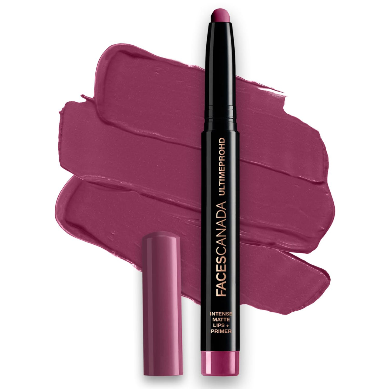 FACESCANADA Ultime Pro Hd Intense Matte Lipstick + Primer - Mulberry Magic (Plum), 1.4G | 9Hr Long Stay | Flawless Hd Matte Finish | Intense Color | Lightweight | Smooth Glide | Primer Infused