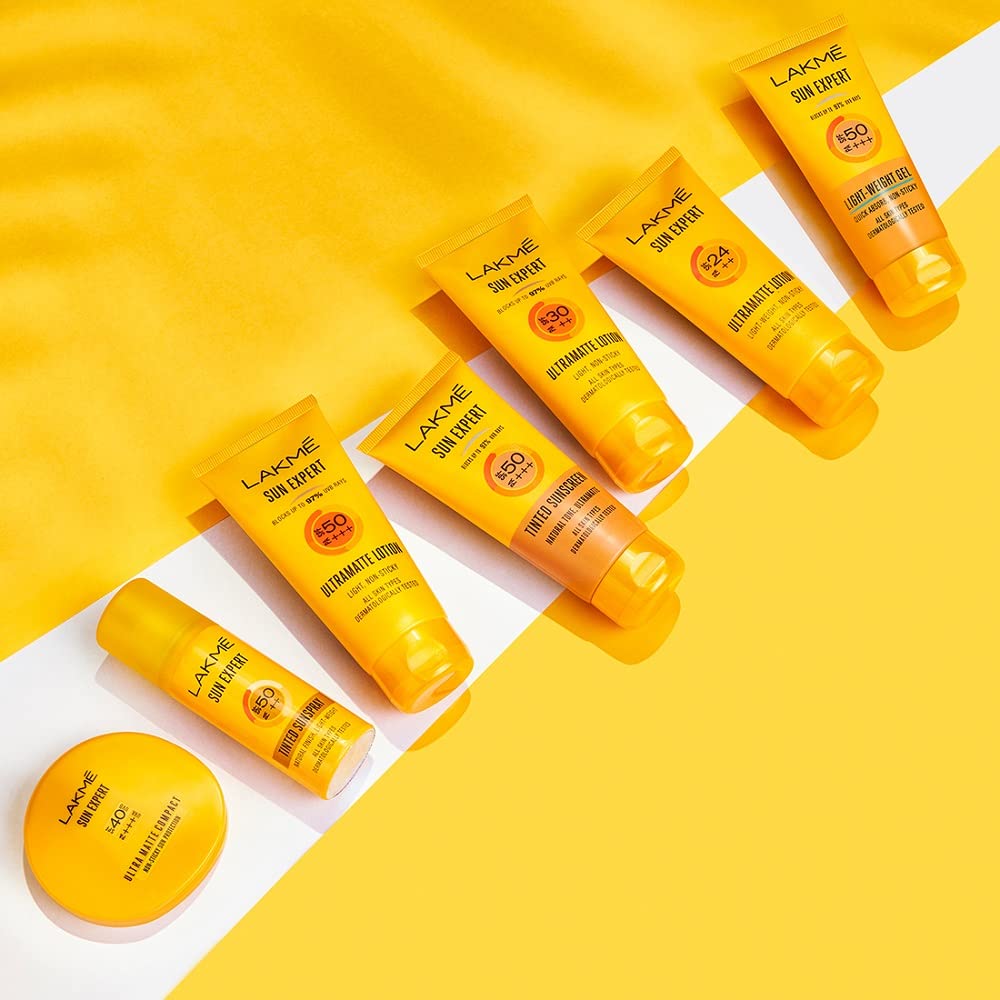 Lakmé Sun Expert Tinted PA SPF50++ Spray, Ultra Light, for Oily and Dry Skin, 50ml