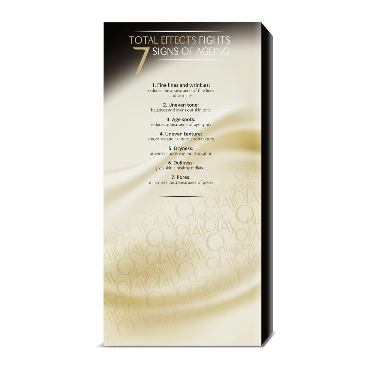 Olay Total Effects Anti Ageing Skin Cream (Moisturizer)| Fights 7 Signs of Ageing | With Niacinamide and Green Tea Extracts | Normal, Oily, Dry, Combination Skin | 50g (BB Creme (SPF 15))