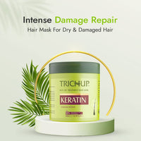 Trichup Keratin Hair Mask - 500 ml | For Dry & Damaged Hair | Helps to Reduce Split Ends | Improved Hair Appearance