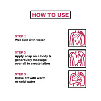 Khadi Organique Natural Herbal Rosewater Soap Pack of 5