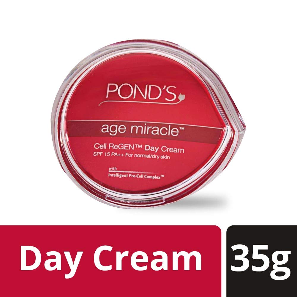 POND's Age Miracle Wrinkle Corrector Night Cream, 50g And SPF 18 PA++ Day Cream 35 g