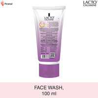 Lacto Calamine Face Wash For Oily Skin |100ml each- Pack of 2 | Kaolin Clay, Niacinamide & Vitamin E | Facewash Reduces Excess Oil, Controls Pimples, Blackheads & Whiteheads |Face wash For Women & Men