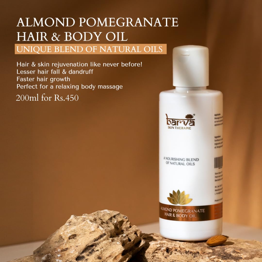 Barva Gift Box- Luxury Body Care Set, Body Oil, Body Wash, Body Lotion, 200g each