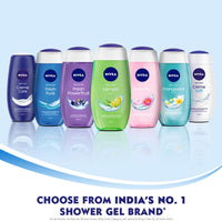 NIVEA Body Lotion 400ml & Powerfruit Shower Gel 250ml [Pack of 3]