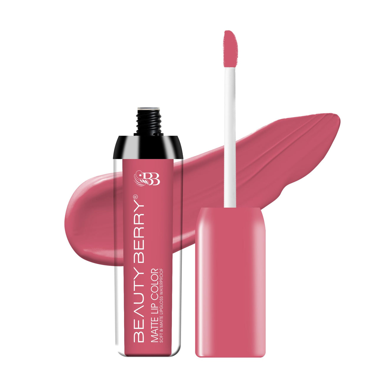 Beauty Berry Soft & Matte Waterproof Lip Color, Rich Pigment, Long Lasting Non-Transfer Liquid Lipstick With Vitamin E (Cadillac- 09, 1)