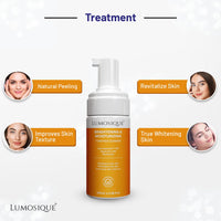 LUMOSIQUE® Brightening And Moisturizing Foam Face Cleanser for Exfoliates & Revitalize the Skin and Improves Skin Texture | For Men & Women | 100ml