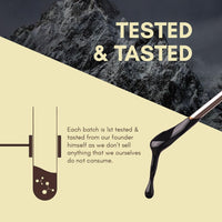 Rasayanam Pure Original Himalayan Shilajit/Shilajeet Resin 20g | Improve Strength & stamina for men & women | 4X Concentrated formula, Stronger Than Pills & Capsules