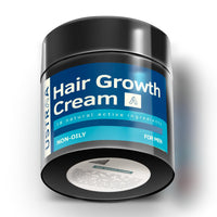 USTRAA Hair Growth Cream - 100 g - with Onion Extract, Neelbhringadi, Blackseed Oil - Helps boost hair growth, Prevents hair fall - No Parabens, No Mineral Oil