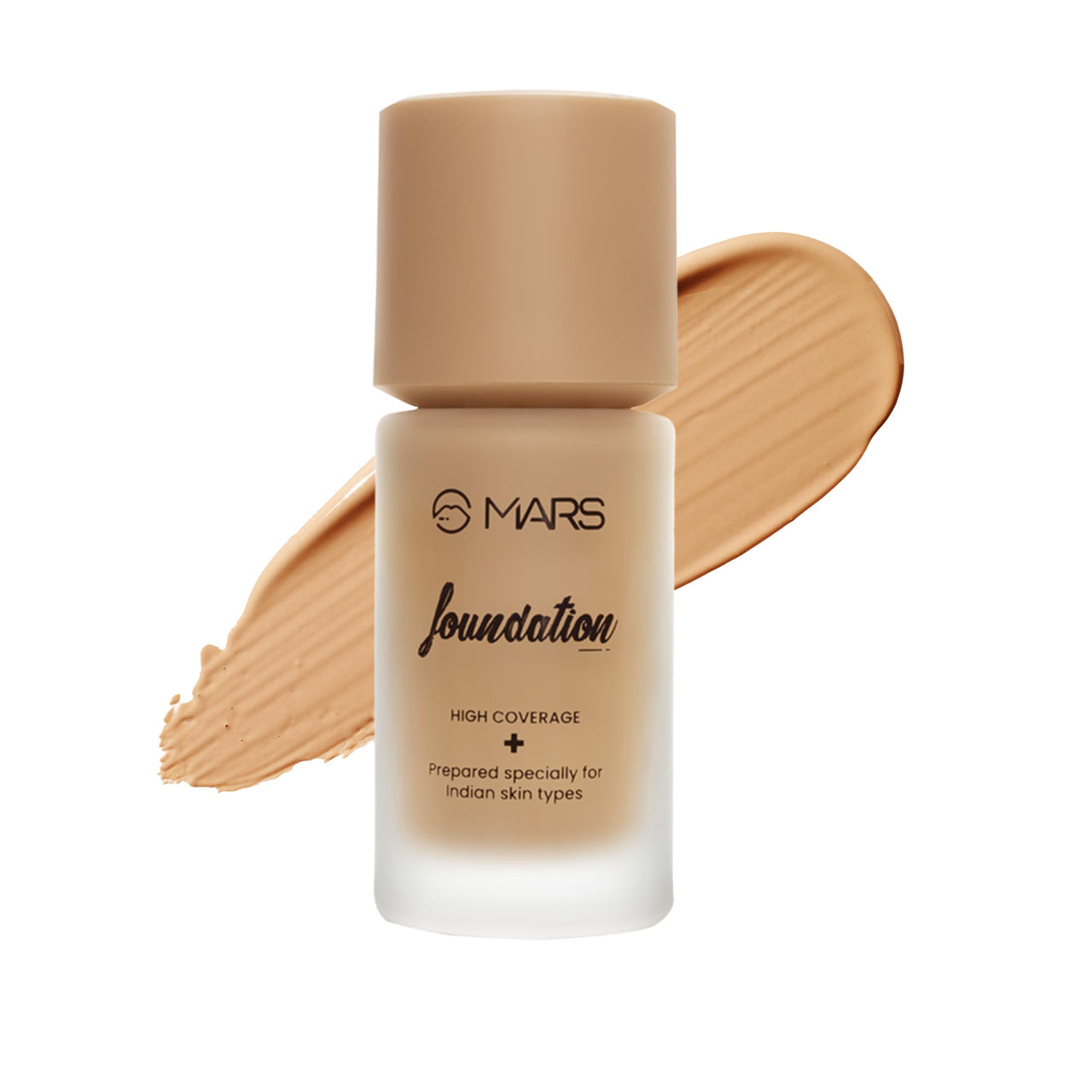MARS Drip Lip Mist for Women (4.5 ml) (06-Cocoa Drip) High Coverage Liquid Foundation | Blemish Free & Blendable Foundation for Makeup (40ml) (SHADE-6.5)