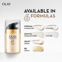 Olay Total Effects Day Cream | Fights 7 Signs of Ageing | With Niacinamide and Green Tea Extracts | Normal, Oily, Dry, Combination Skin | 50g