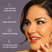 STARSTRUCK BY SUNNY LEONE Highlighter Stick for Women Shimmery Finish - Strawberry | Concealer Blush Contour | Highlighter for Face Makeup | Long Lasting | All Skin Type