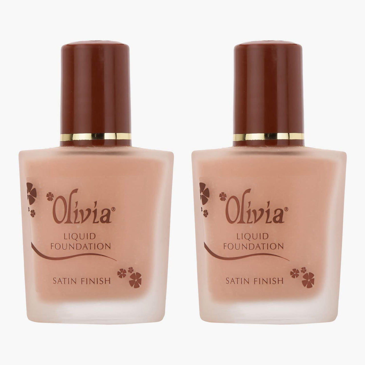 Olivia Long Lasting Radiance Makeup Liquid Foundation Sunset Rouge 28ml Shade No. 4 - Pack of 2