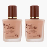 Olivia Long Lasting Radiance Makeup Liquid Foundation Sunset Rouge 28ml Shade No. 4 - Pack of 2