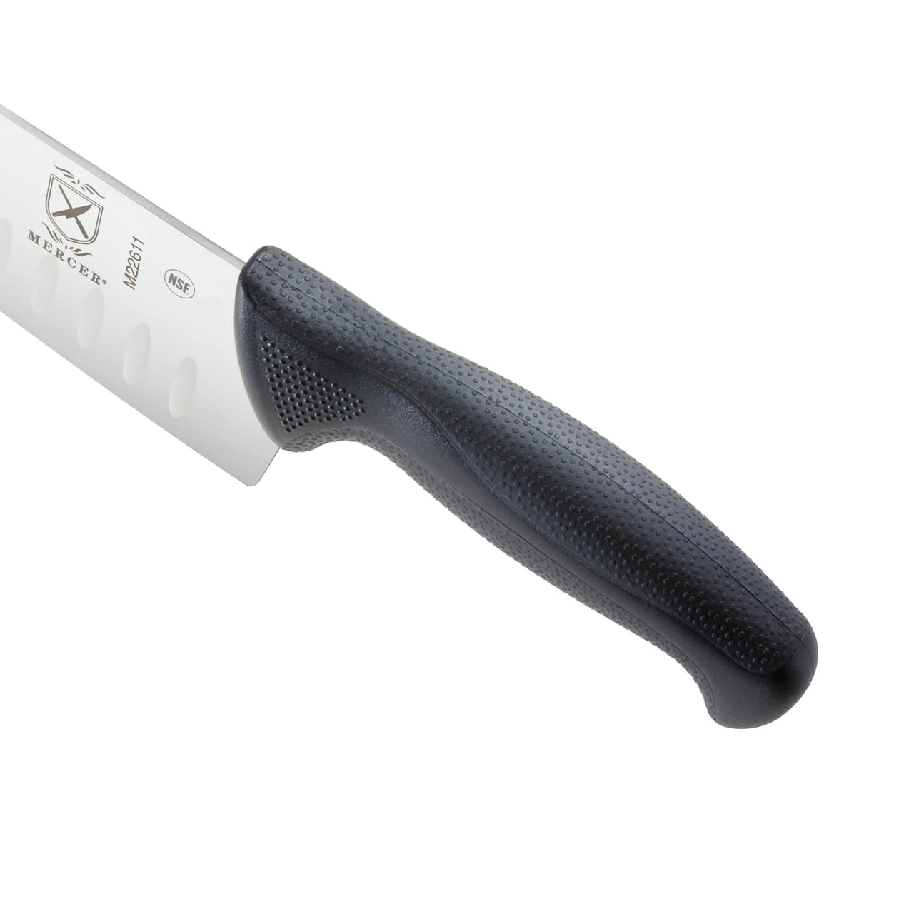 Mercer Culinary M22611 Millennia Black Handle, 10-Inch Granton Edge, Chef's  Knife