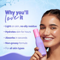 Aqualogica's Lightweight Moisturizer For Face | With Hyaluronic Acid & Alpha Arbutin | Hydrating & Oil-Free | For Men & Women | For Oil to Combination Skin |100g