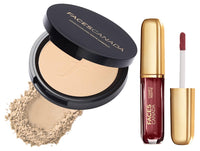 FACESCANADA Comfy Matte Liquid Lipstick - Note To Self 07, 3 Ml, Weightless Matte Finish Compact Powder - Natural 02 | 9 G