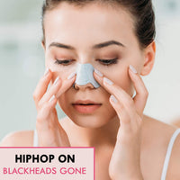 HipHop Skincare Cleansing Charcoal Nose Strips for Men & Women - Blackhead Remover & Pore Cleanser (6 Strips Pack of 2) (12 Strips)