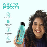 ORGATRE Total Curls Shampoo - 250ml | Rice Water & Argan Oil | Defines & Nourishes Curly Hair | Moisturizing Shampoo for Men & Women