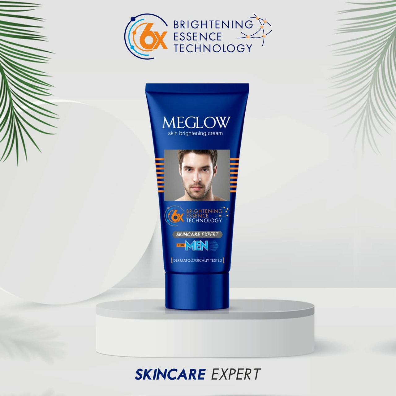 Meglow Skin Brigthening Cream for Men and Women 50gm each Combo Pack of 2|Aloevera Extracts Helps to Brightening & Moisturize Skin|SPF 15|Paraben Free|Vitamin E for Soft, Glowing & Radiance Skin