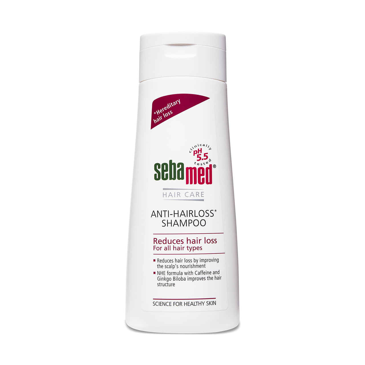 SebaMed Anti-Hairloss Shampoo, 200ml & SebaMed SPF 30 Lip Defense Stick, 4.8g