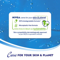 NIVEA Fresh Pure 125 ml Body Wash| Shower Gel with Sea Minerals and Care Oil | Pure Glycerin for Instant Soft & Summer Fresh Skin|Microplastic Free |Clean, Healthy & Moisturized Skin