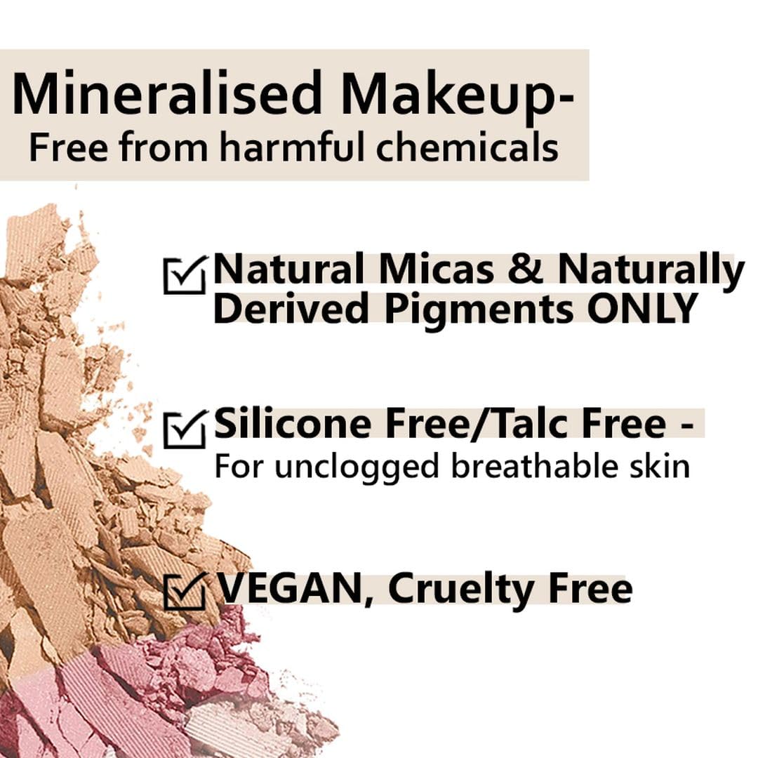 Lavenza Liquid Eyeshadow Dual Shade (Pink & Metallic Gold) in One Swipe| Clean, Silicone & Talc Free| Mess-Free, Long-Lasting, Smudge-Proof, Pro-Like Finish in Seconds| Safe for Sensitive Skin|3.5 ml