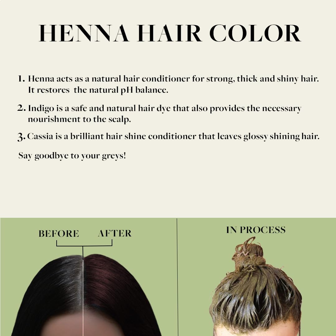 Sadhev Natural Hair Colour - Brown - 100 Gm