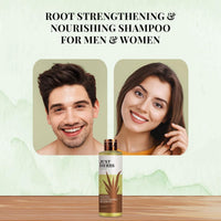 Just Herbs Ayurvedic Silky Strength Anti Dandruff & Hairfall Shampoo For Men & Women - Suitable For Dry Hair Scalp, Sulphate & Paraben Free 200 Ml