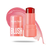 Seven Seas Matte Jelly Blush Tint | Moisturising | Long-Lasting Lip And Cheek Tint | Highly Pigmented | Smudgeproof | Jelly Tint For Women And Girls (01-Poppy Pink, 5G)