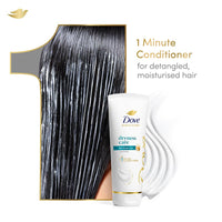 Dove Dryness Care 1-min Conditoner with Bio-Protein Care and Glycerol for dry and rough hair, for upto 72 hours^ of effortlessly detangled, soft and touchably smooth hair | 175ml