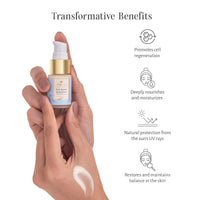 Shankara Rich Repair Moisturizer - Ultimate Skin Rejuvenation Cream with Ayurvedic Extracts, Vitamin C Ester, Anti-Aging, Deep Moisturizing, and Antioxidant Protection - 12ml