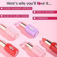 Glam21 Jelly Pop fruity gel lipstick| Moisturising | Glossy Finish | Gives a Natural Colour | Lightweight | 01- Cranberry Pink, 3.5gm