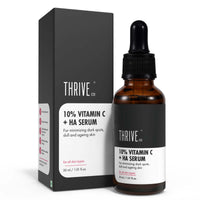 ThriveCo Clear Skin Trio |10% Niacinamide & 1% Zinc PCA Serum(30ml) + 10% Vitamin C & Hyaluronic Acid Serum(30ml) + 2% Salicylic Acid Serum(30ml) |Fades Acne, Dark Spots & Gives Bright Glow