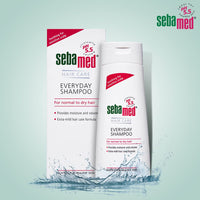 Sebamed Everyday Shampoo 200 ml|pH 5.5|Normal to dry hair| mild|Gives moisture & volume |phthalates & SLS and parabens free |men & women l shampoo for dry scalp Toxin free l Clinically proven l Toxin free
