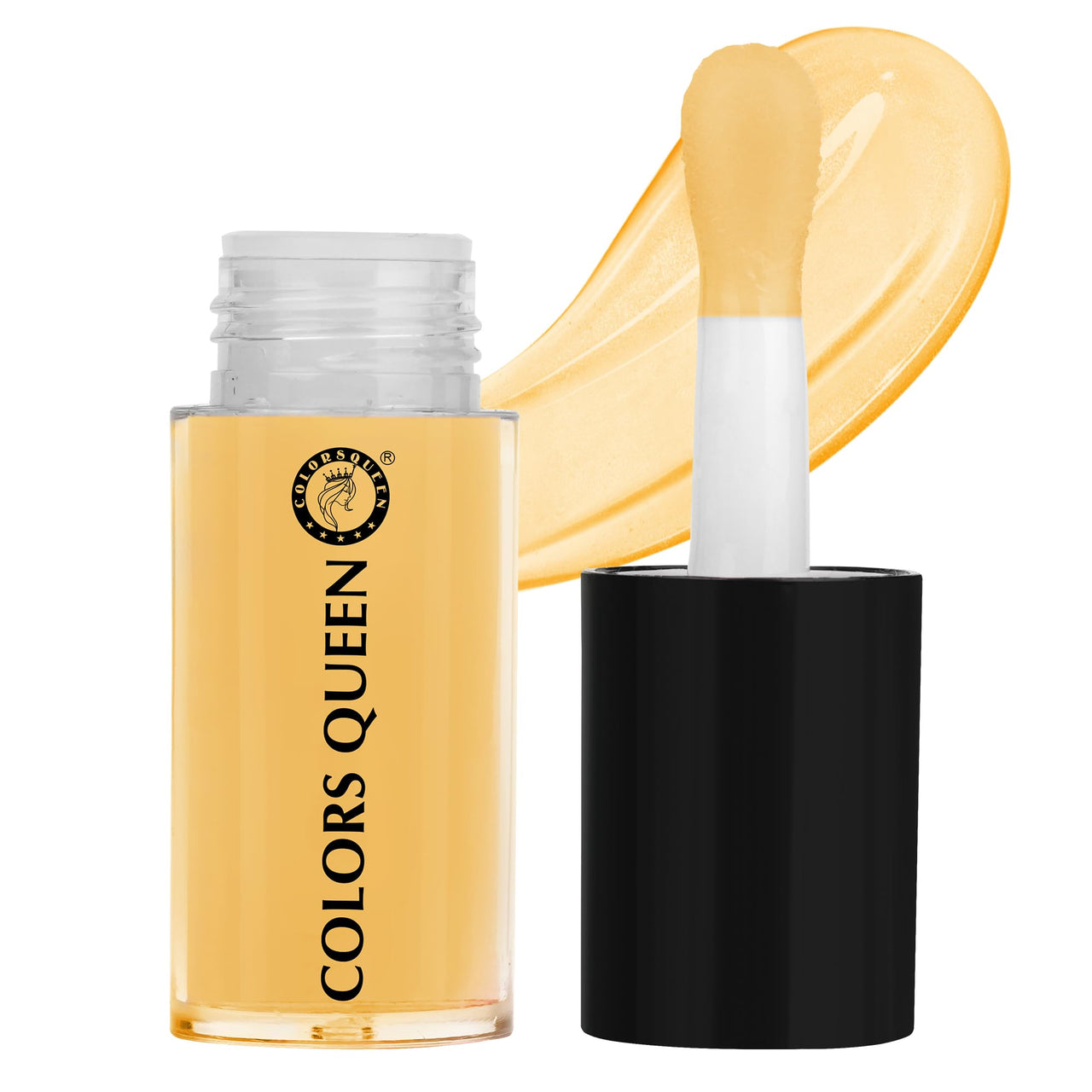 Colors Queen Lip Therapy Glossy Lip Gloss | Nourishing & Hydrating Formula | Lightweight, Highly Pigmented and One Swipe Application | Non Sticky Lip Gloss with Extra Large Applicator (02 - Avocado, 4.8ml)