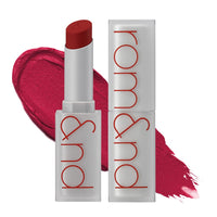 Rom&nd Zero Matte Lipstick - Lightweight, Velvety Matte, Buildable, Long-Lasting, Non-Drying - 20 Red Dive, 3g