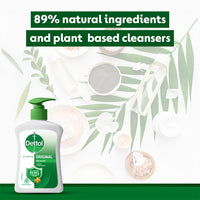 Dettol Original Handwash Liquid Soap Refill, 175ml | Germ Defence Formula | 10x Better Germ Protection